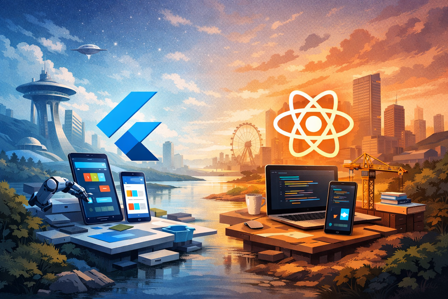 Flutter vs React Native: Choosing the Right Framework for Your Mobile App